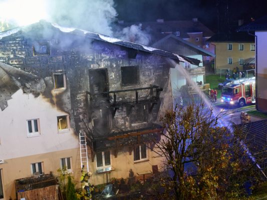 Eine Gasflasche löste den Brand aus