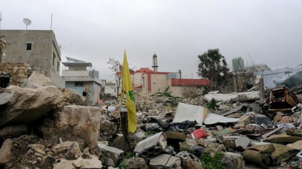 Zerstörte Gebäude im Südlibanon (Archivbild)