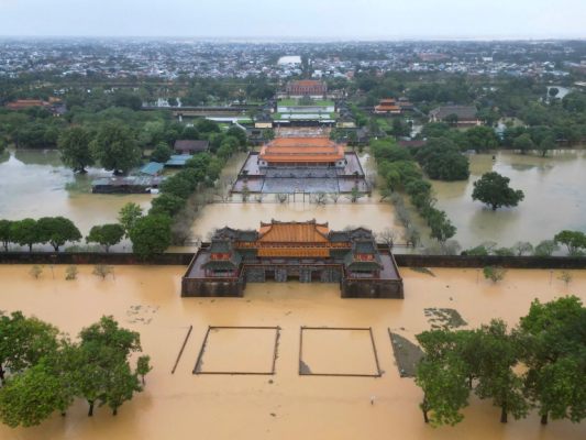Besonders betroffen ist die historische Stadt Hue