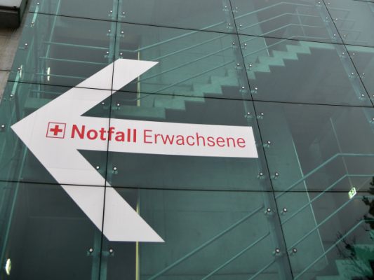 In der Notaufnahme wurde bei dem Mann eine Aortenruptur diagnostiziert