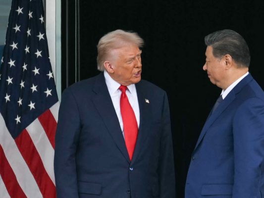 Trump und Xi trafen sich das erste Mal seit 2019
