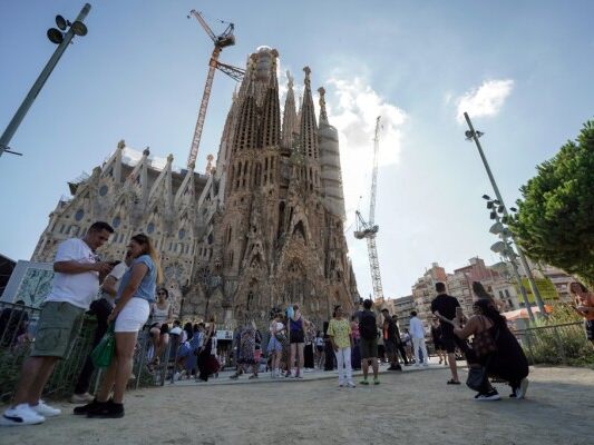Die Sagrada Familia ist seit Jahrzehnten eine Baustelle