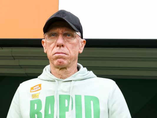 Stöger sah klare Rapid-Niederlage gegen Lech Posen Stöger sah klare Rapid-Niederlage gegen Lech Posen