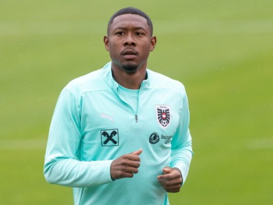 Alaba bei erstem ÖFB-Training dabei Alaba bei erstem ÖFB-Training dabei