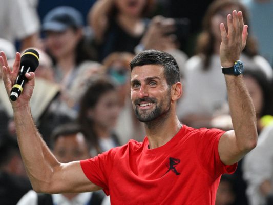 Djokovic happy über Semifinale in Shanghai Djokovic happy über Semifinale in Shanghai