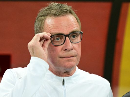 Ralf Rangnick und seine Truppe verloren im Ranking zwei Positionen Ralf Rangnick und seine Truppe verloren im Ranking zwei Positionen