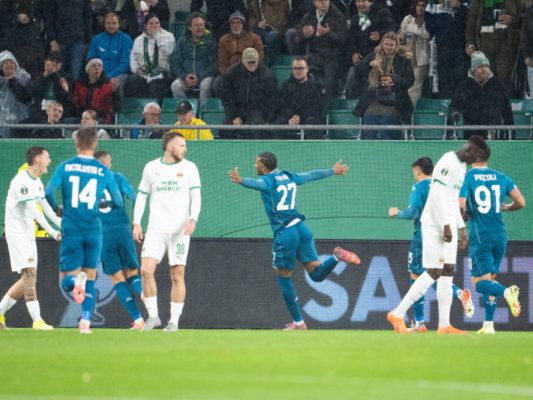 Fiorentina war für Rapid zu stark