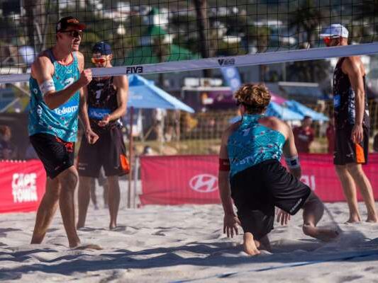 Hammarberg/Berger in Kapstadt im Finale