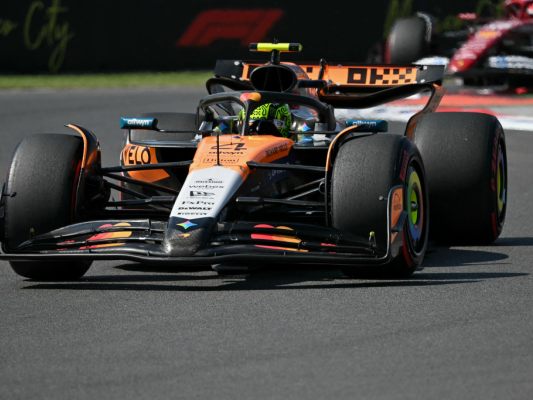 Norris fuhr der Konkurenz davon