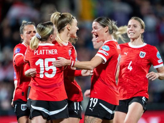 ÖFB-Frauen jubelten über Verbleib in Liga A
