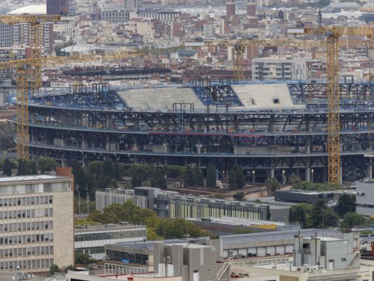 Umbau im Camp Nou noch lange nicht abgeschlossen