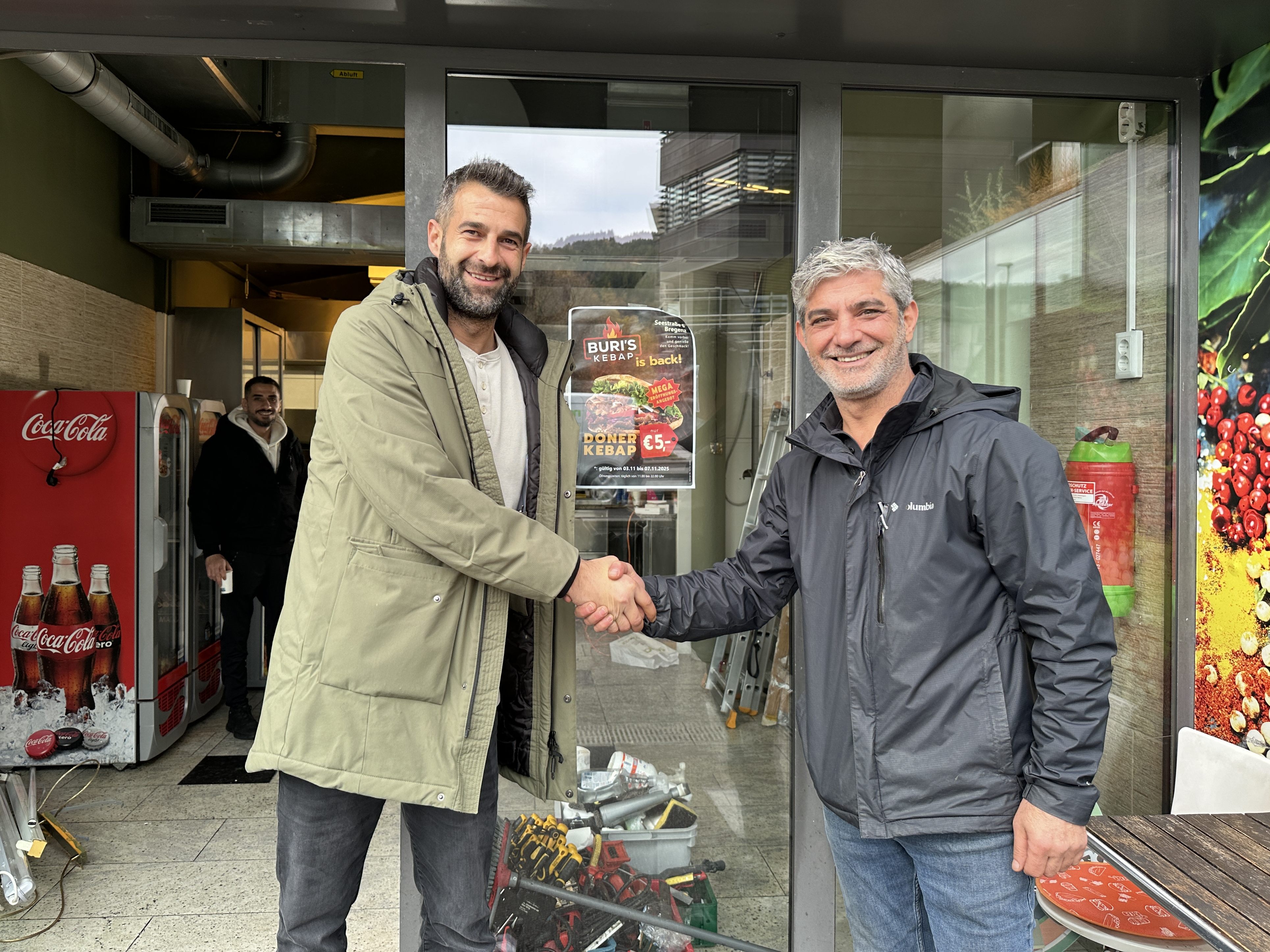 Es tut sich was im Imbiss-Lokal beim HTL-Kreisverkehr.