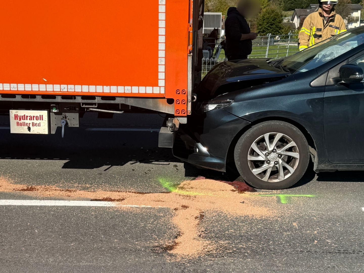 Verkehrsunfall in Bludesch.