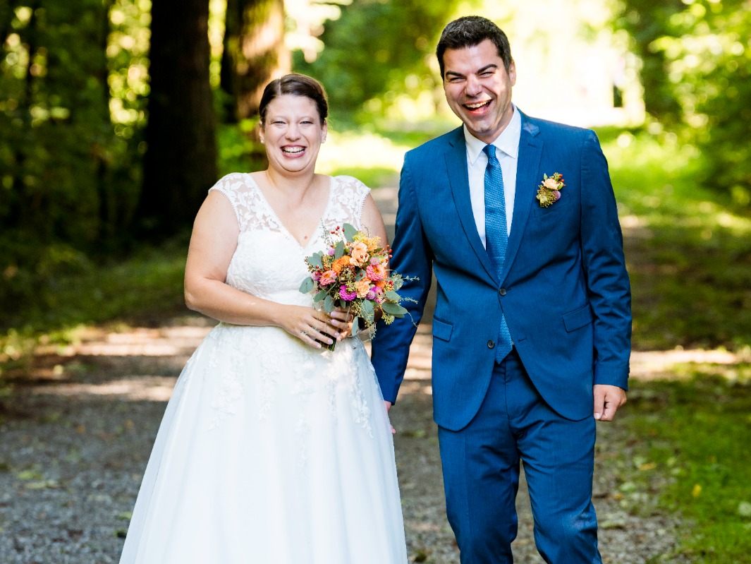 Julia Geipel und Patrick Lorenz gaben sich das Jawort.