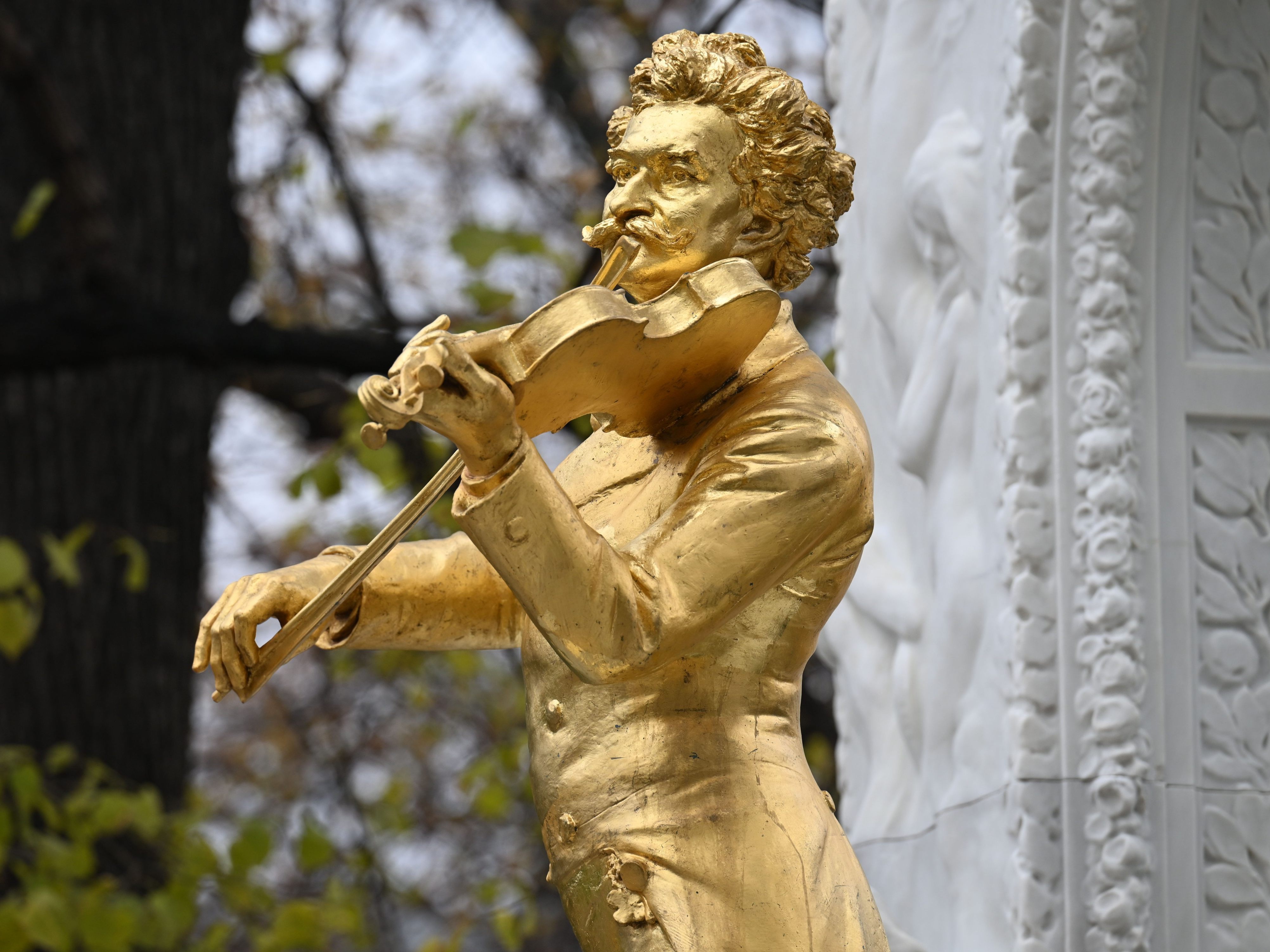 Die Uraufführung des Donauwalzers ging ohne Strauss über die Bühne. Die Uraufführung des Donauwalzers ging ohne Strauss über die Bühne.