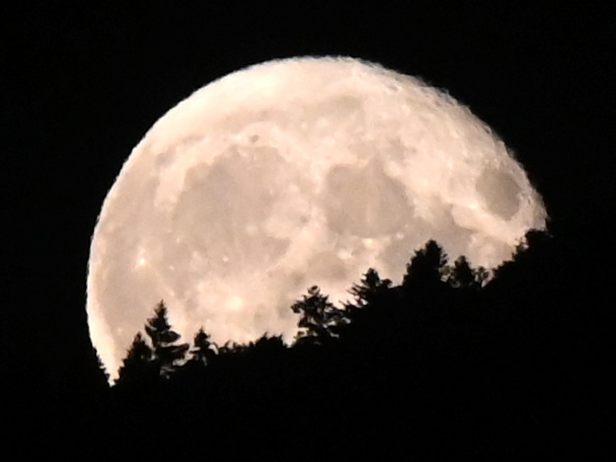 So gut sind der Supermond und die Drachen-Sternschnuppen in Wien zu sehen.