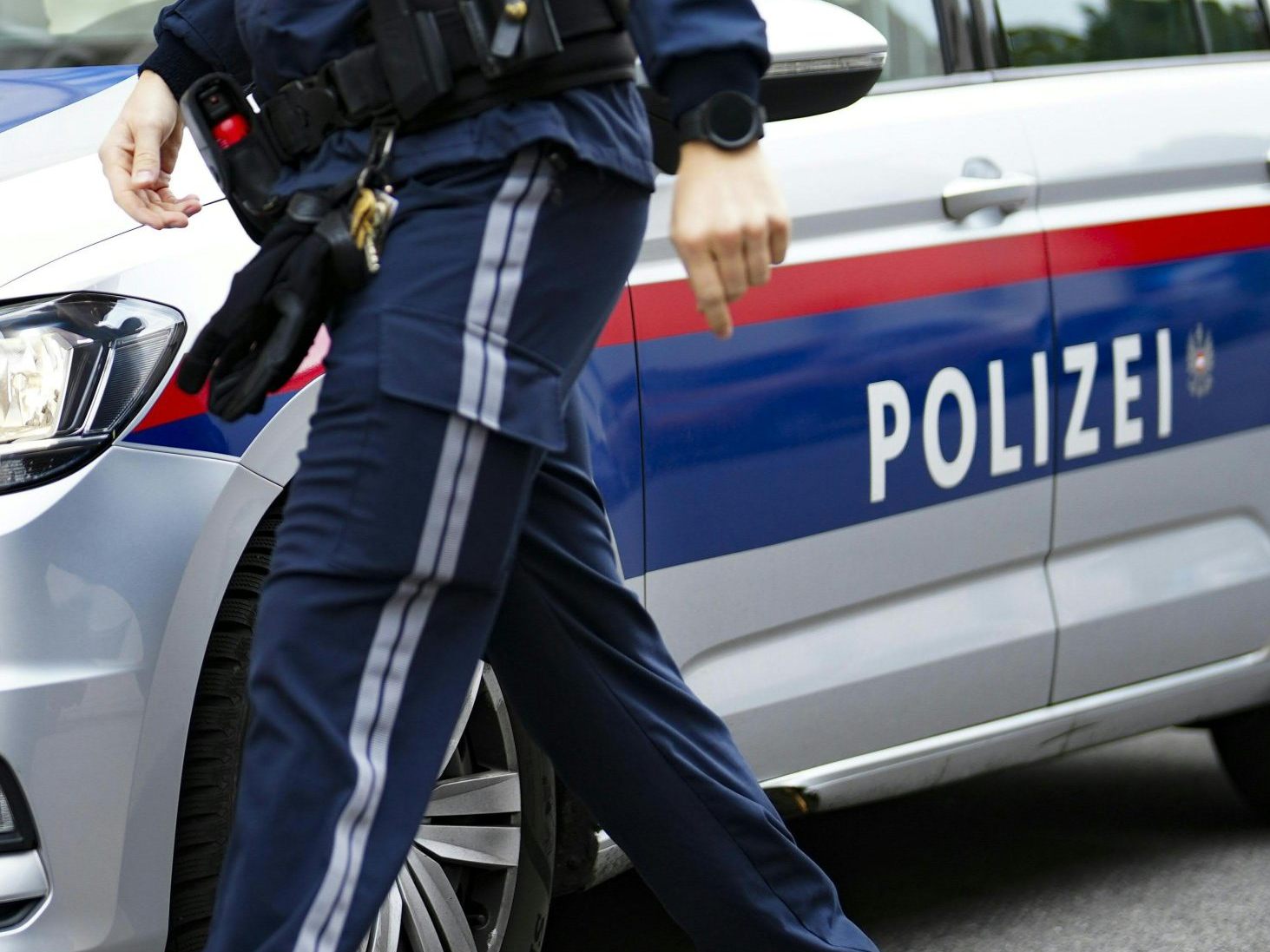 Polizeieinsatz am Wiener Hauptbahnhof. Polizeieinsatz am Wiener Hauptbahnhof.