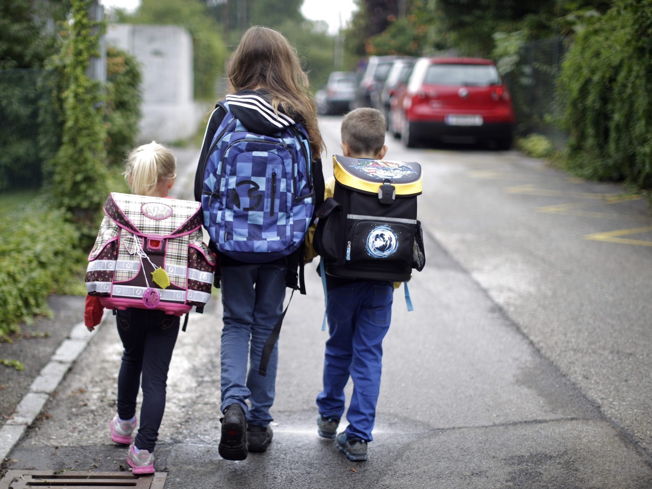 Hektik und Ablenkung sind die größten Risiken auf dem Schulweg.