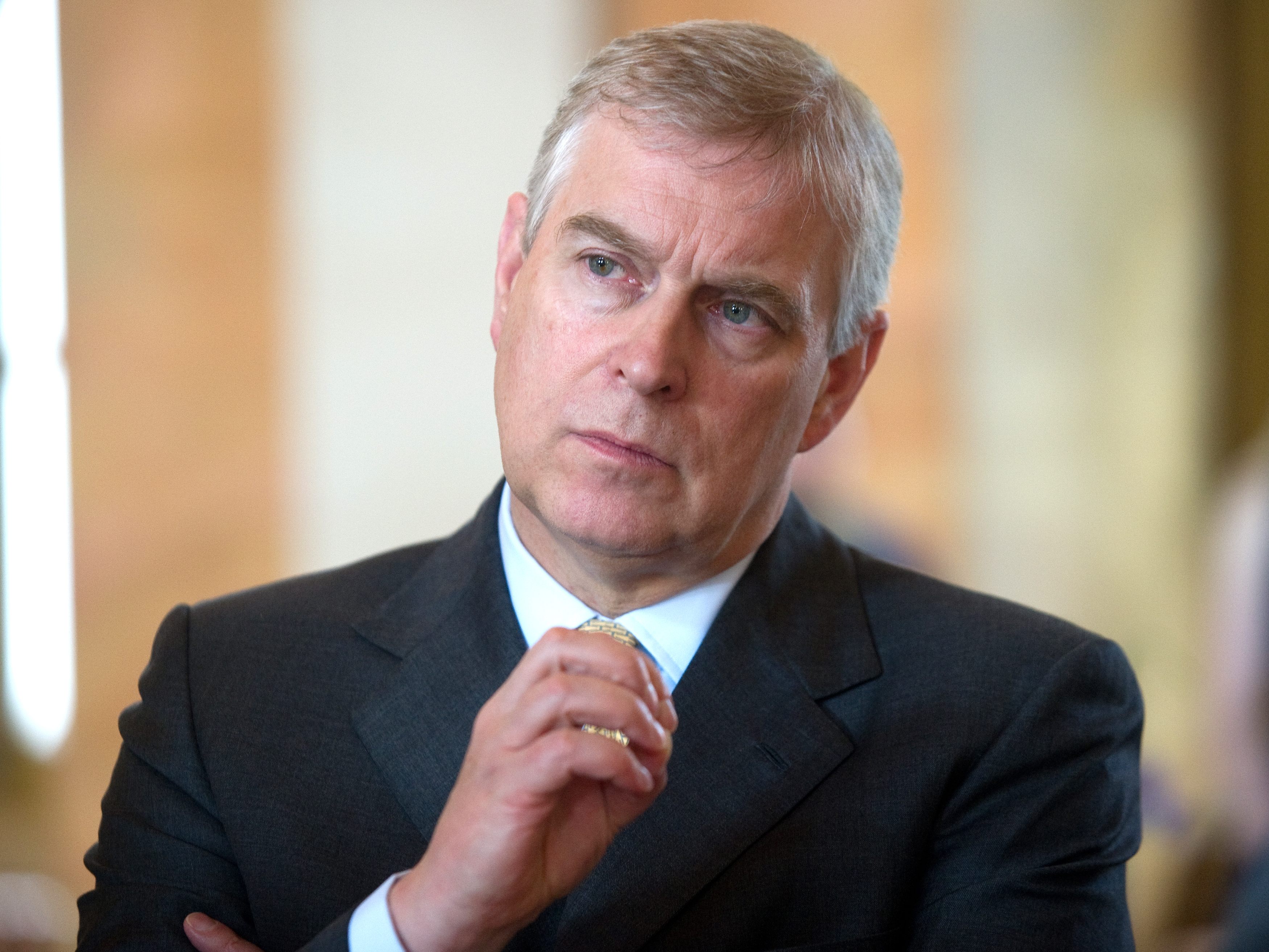 Prinz Andrew bei einem Besuch der Universität Göttingen im Jahr 2014.