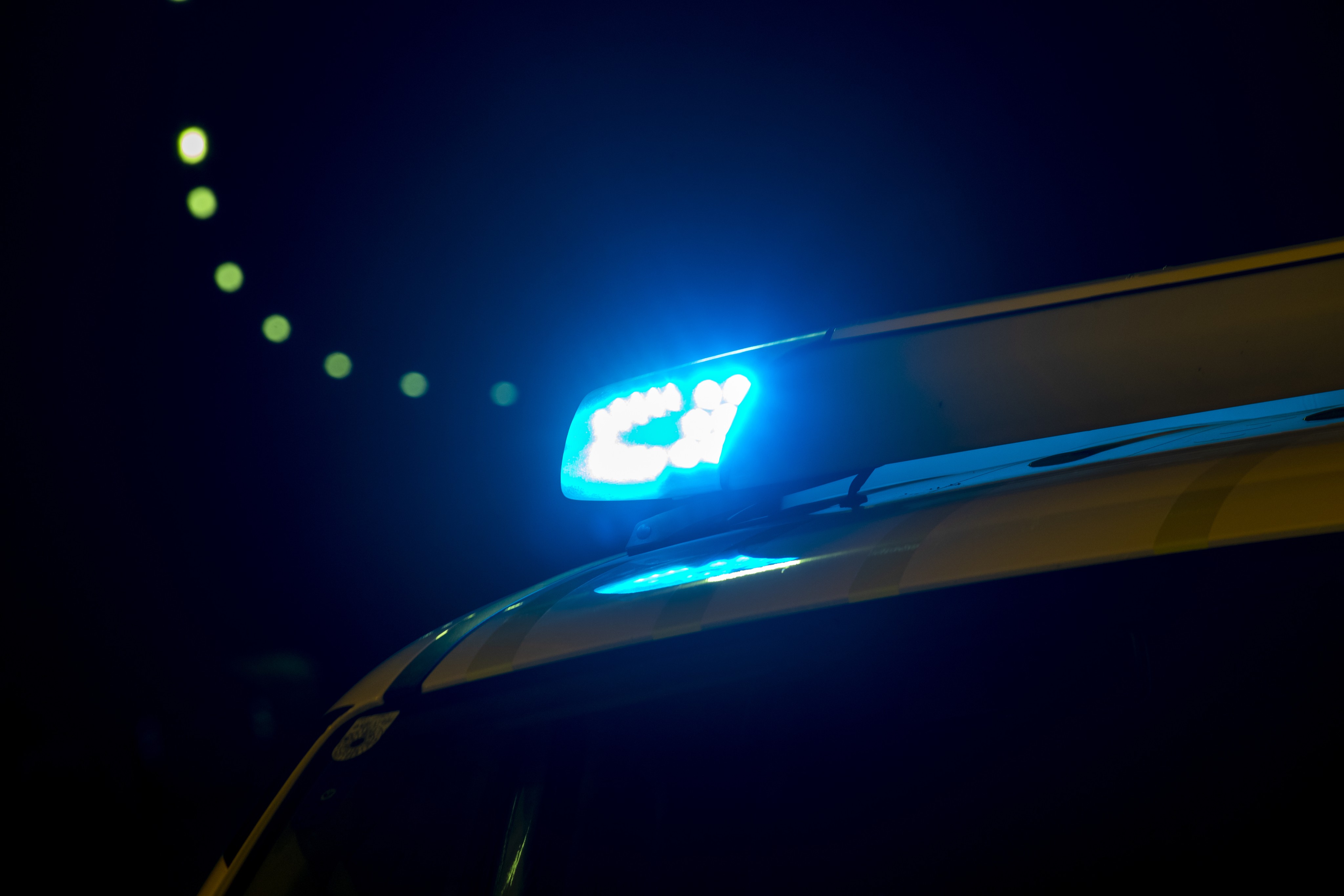 Polizeiauto krachte in Wien-Leopoldstadt in Taxi