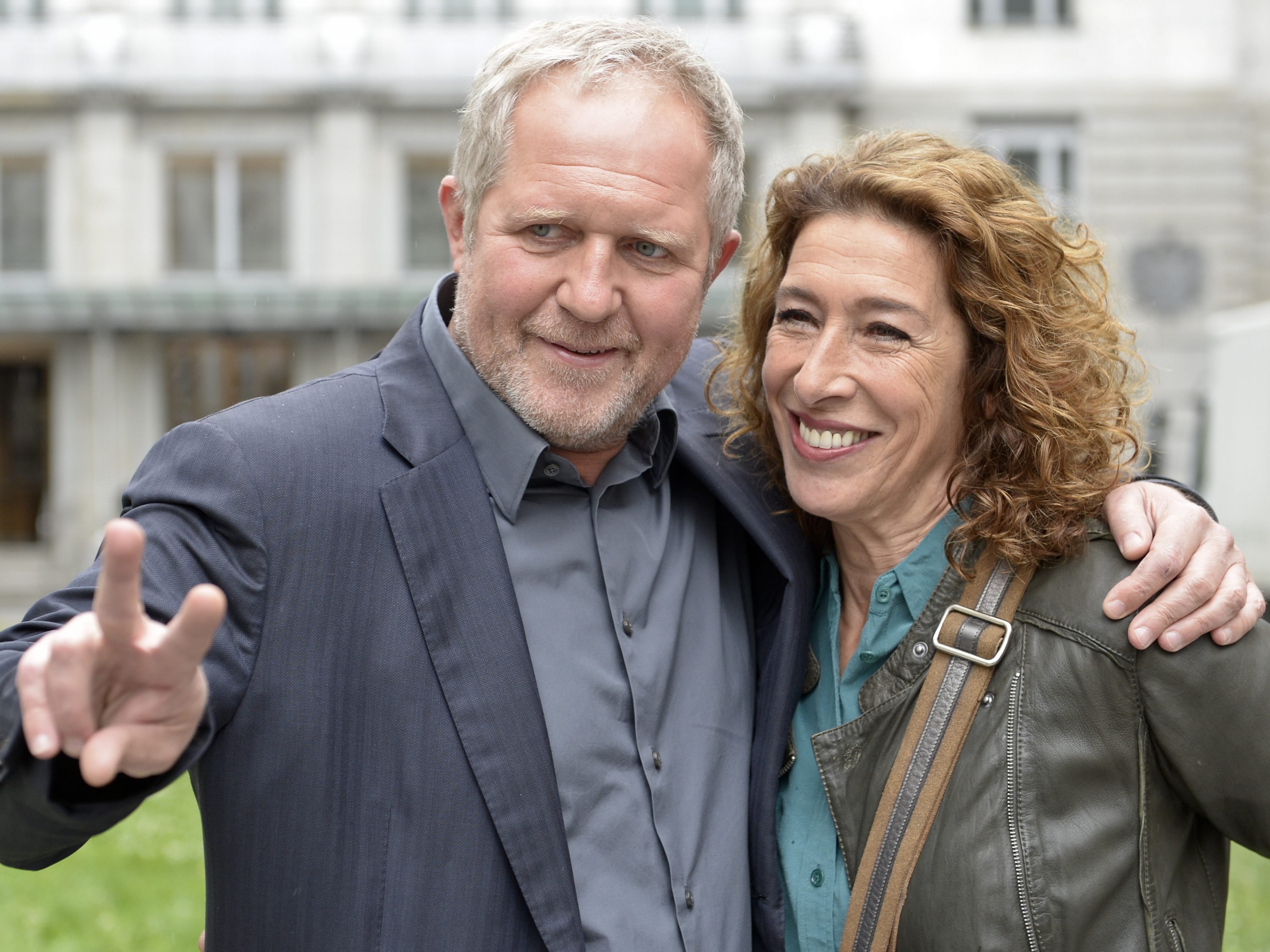 Krassnitzer und Neuhauser drehen ihren letzten "Tatort". Krassnitzer und Neuhauser drehen ihren letzten "Tatort".