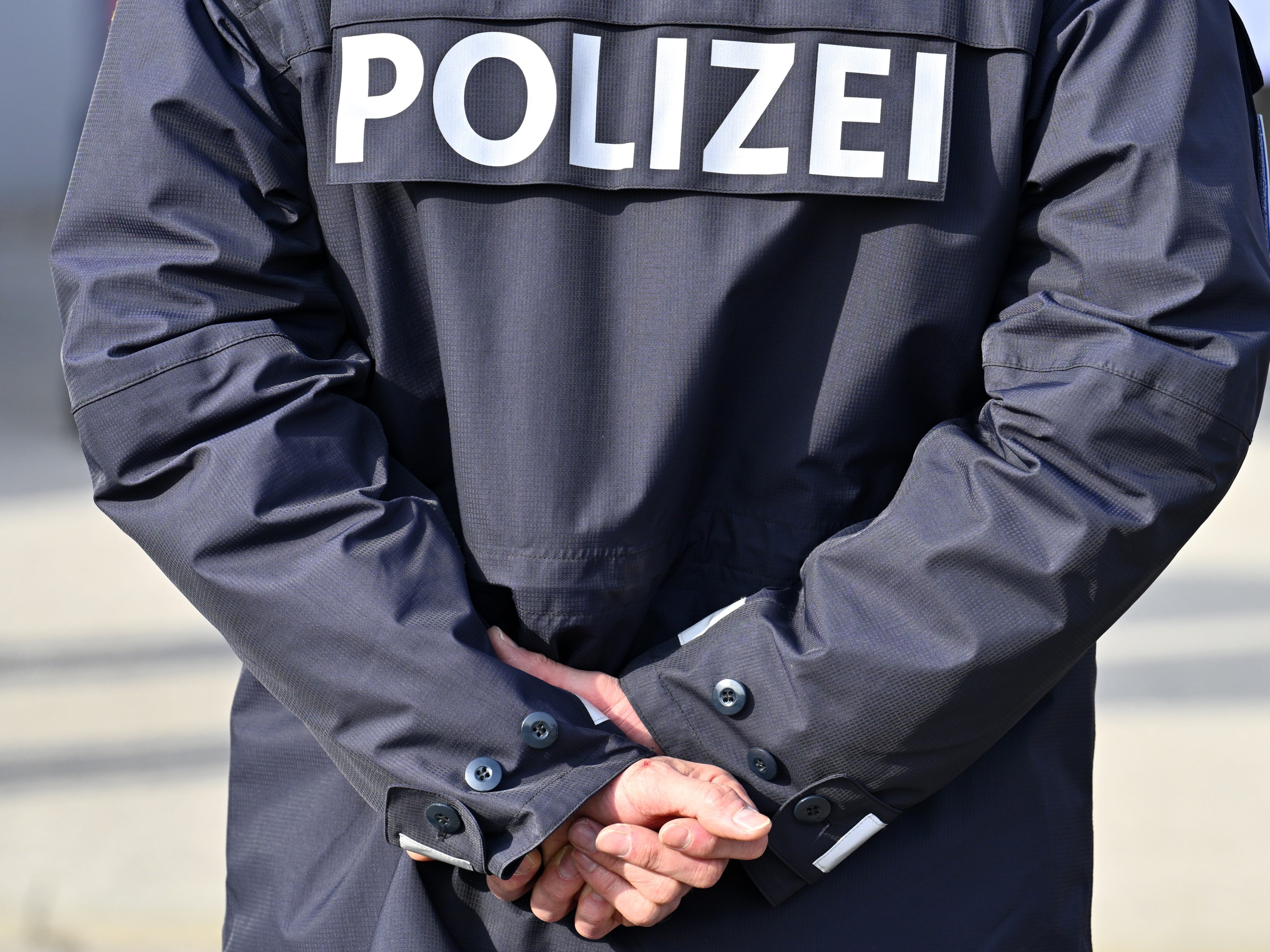 Ein Beamter wurde bei dem Einsatz leicht verletzt.