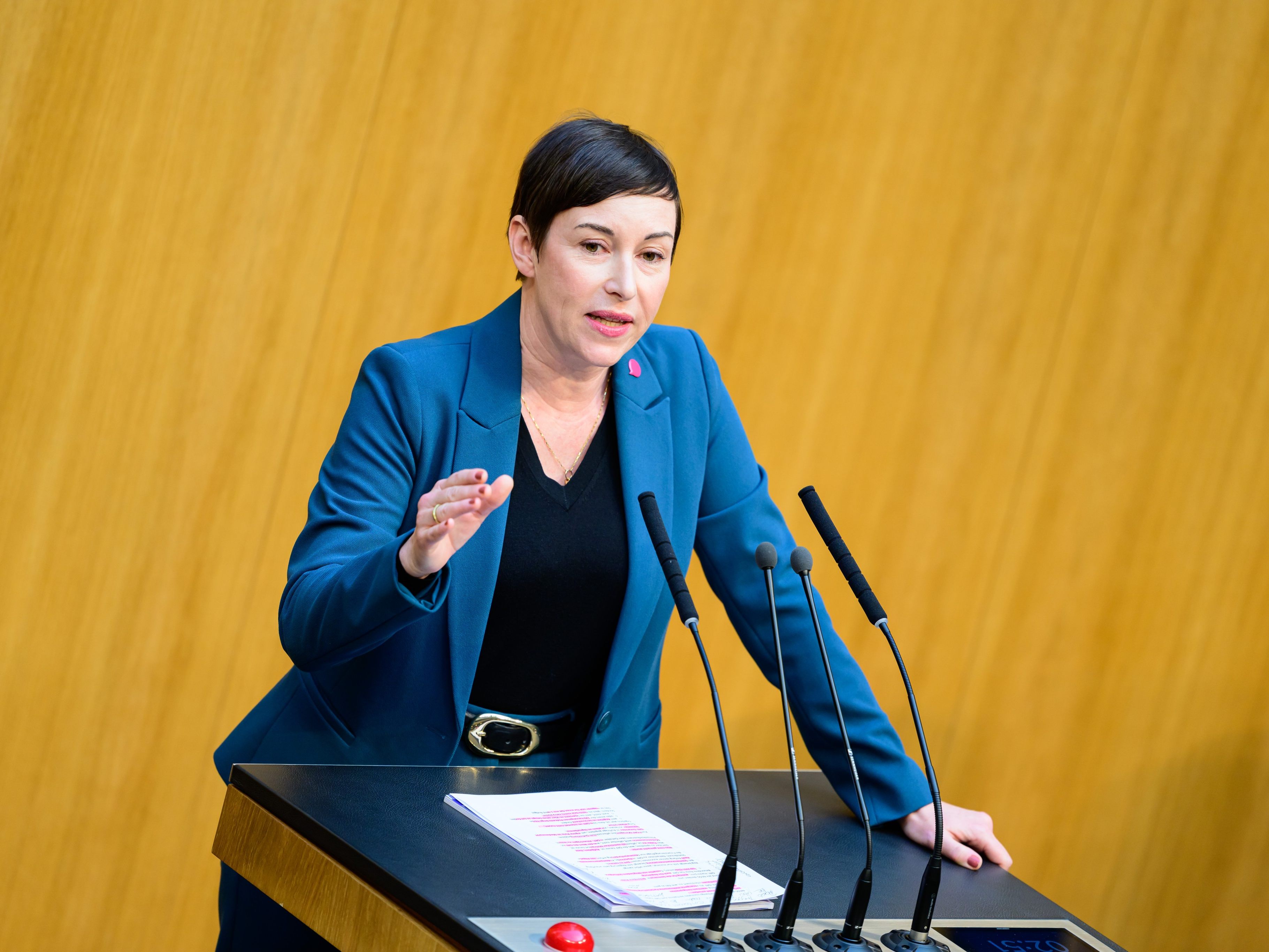 Henrike Brandstötter von den NEOS. Henrike Brandstötter von den NEOS.