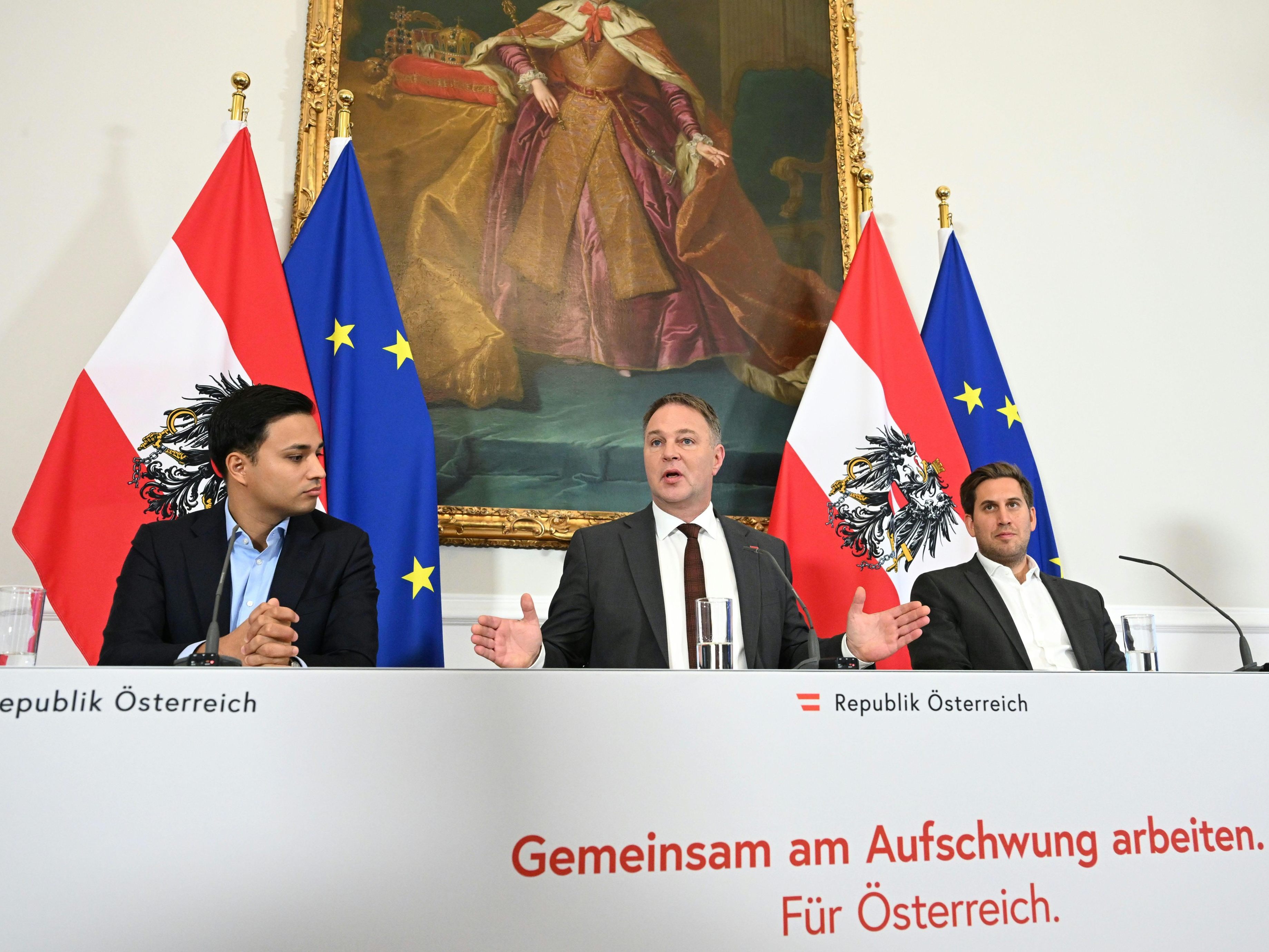 Die Regierung bewarb ihr Mietpaket.