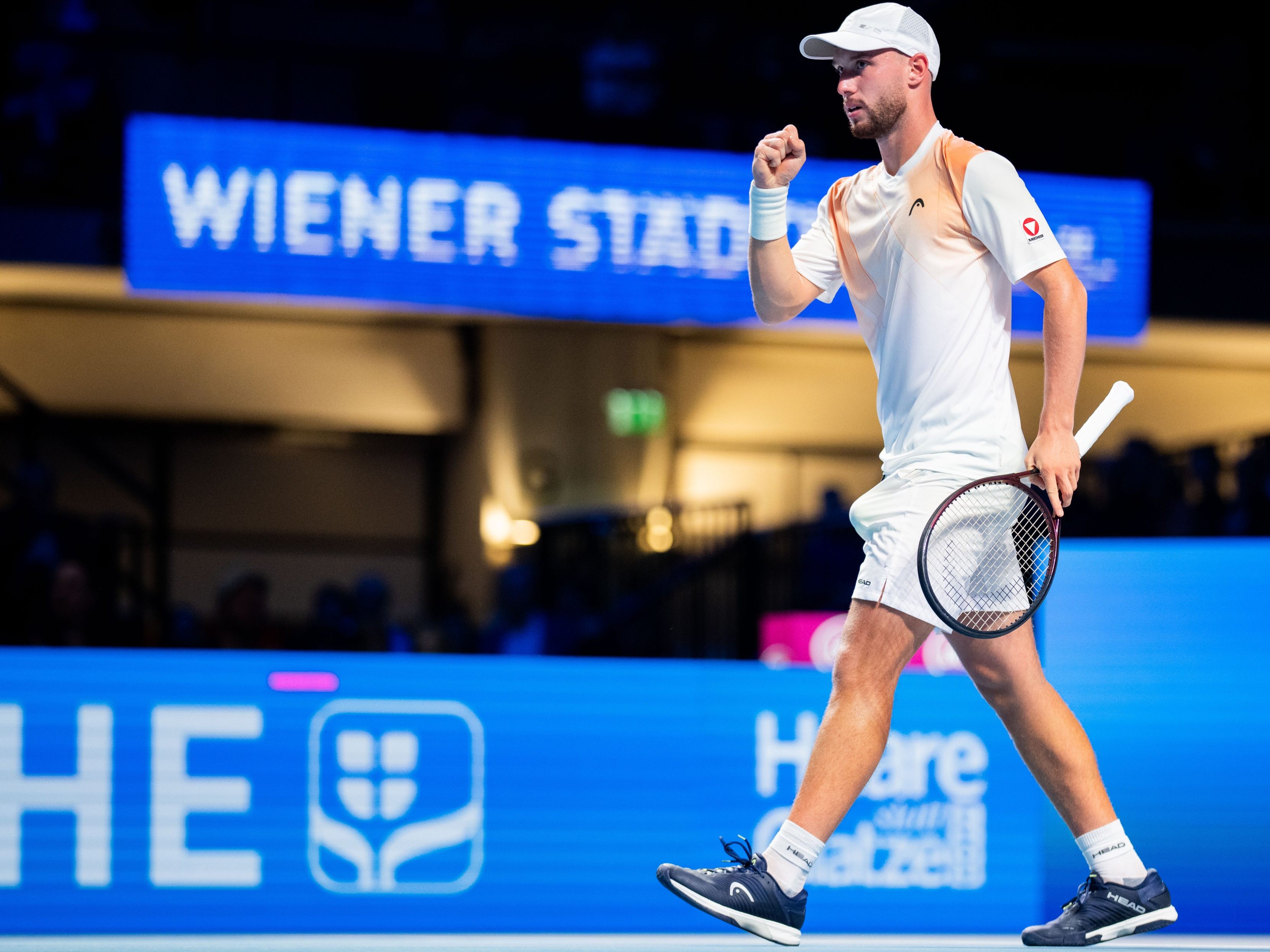 Filip Misolic bezwang beim Stadthallenturnier Ugo Carabelli.