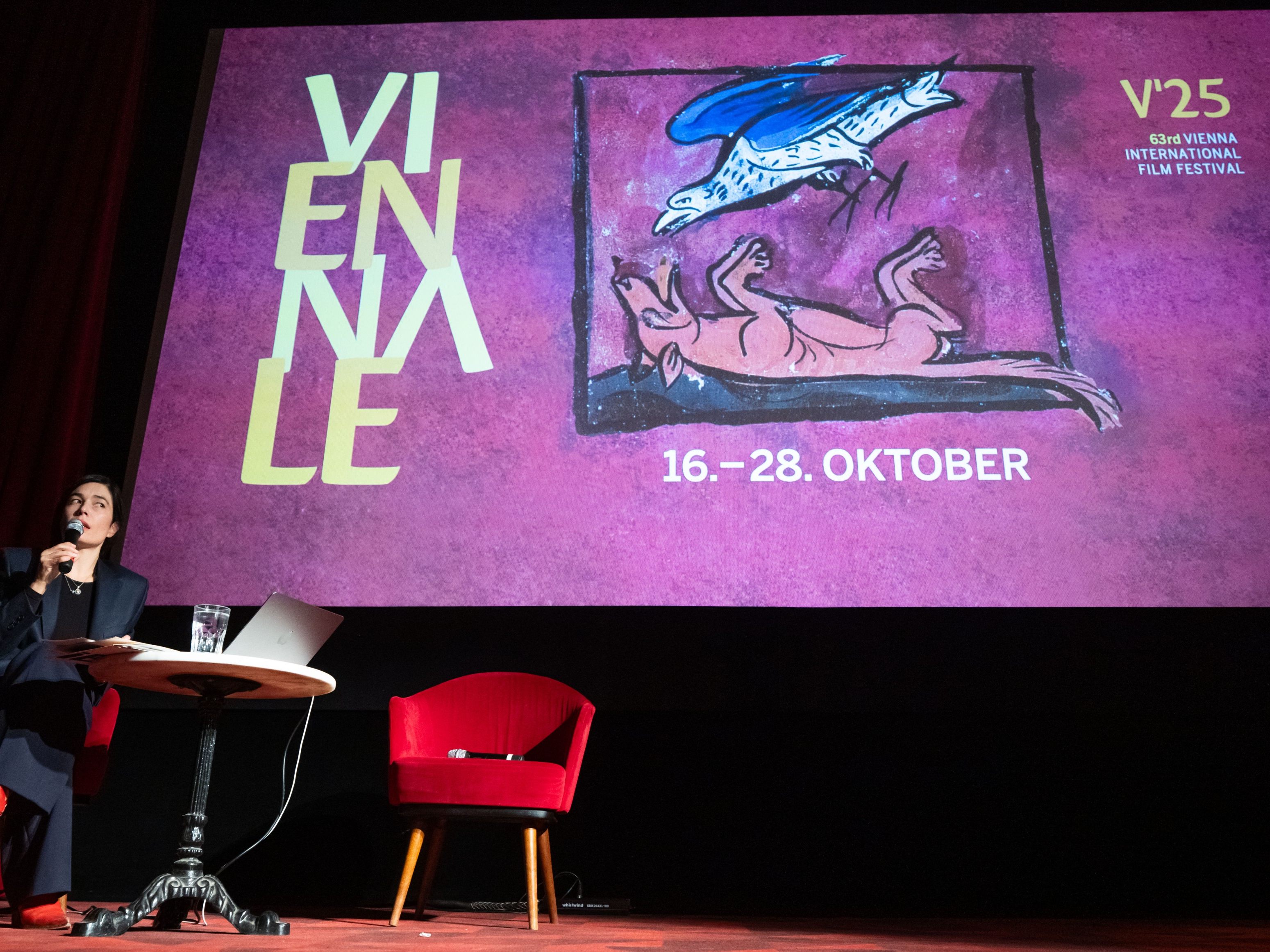Am Donnerstag startete die 63. Viennale. Am Donnerstag startete die 63. Viennale.