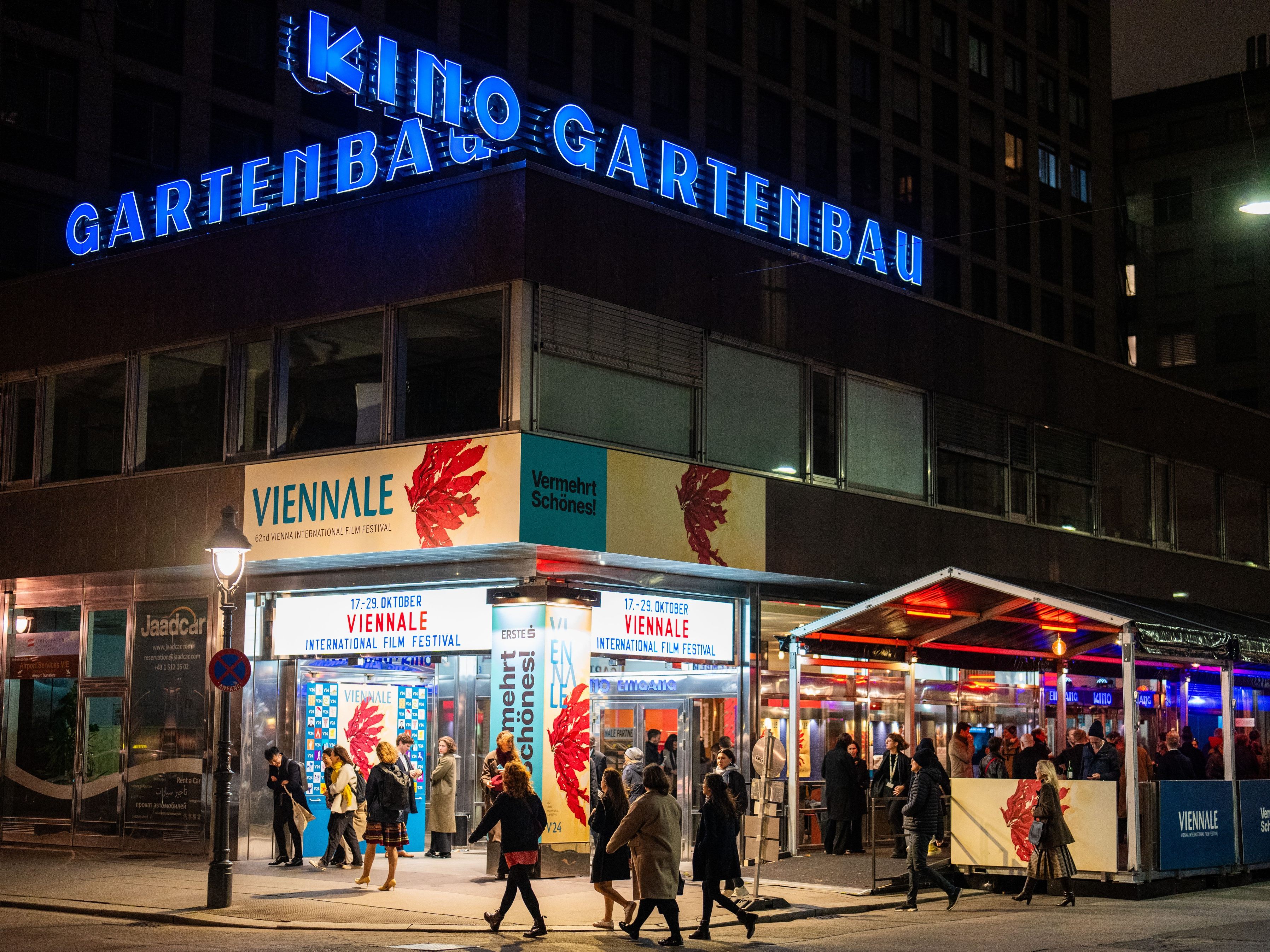 Die Eröffnung der Viennale 2024 im Gartenbaukino. Die Eröffnung der Viennale 2024 im Gartenbaukino.