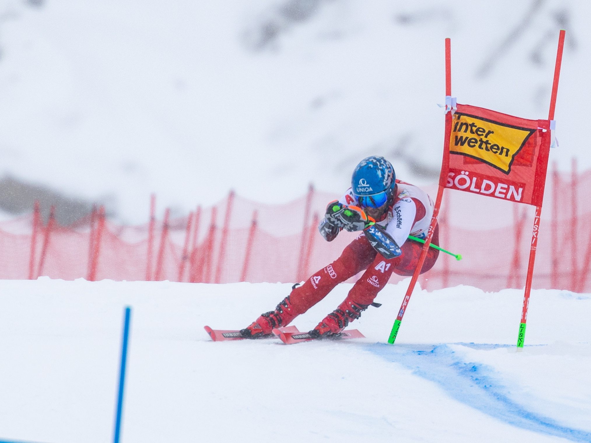 In Sölden starteten die Skifahrer in die Olympia-Saison.