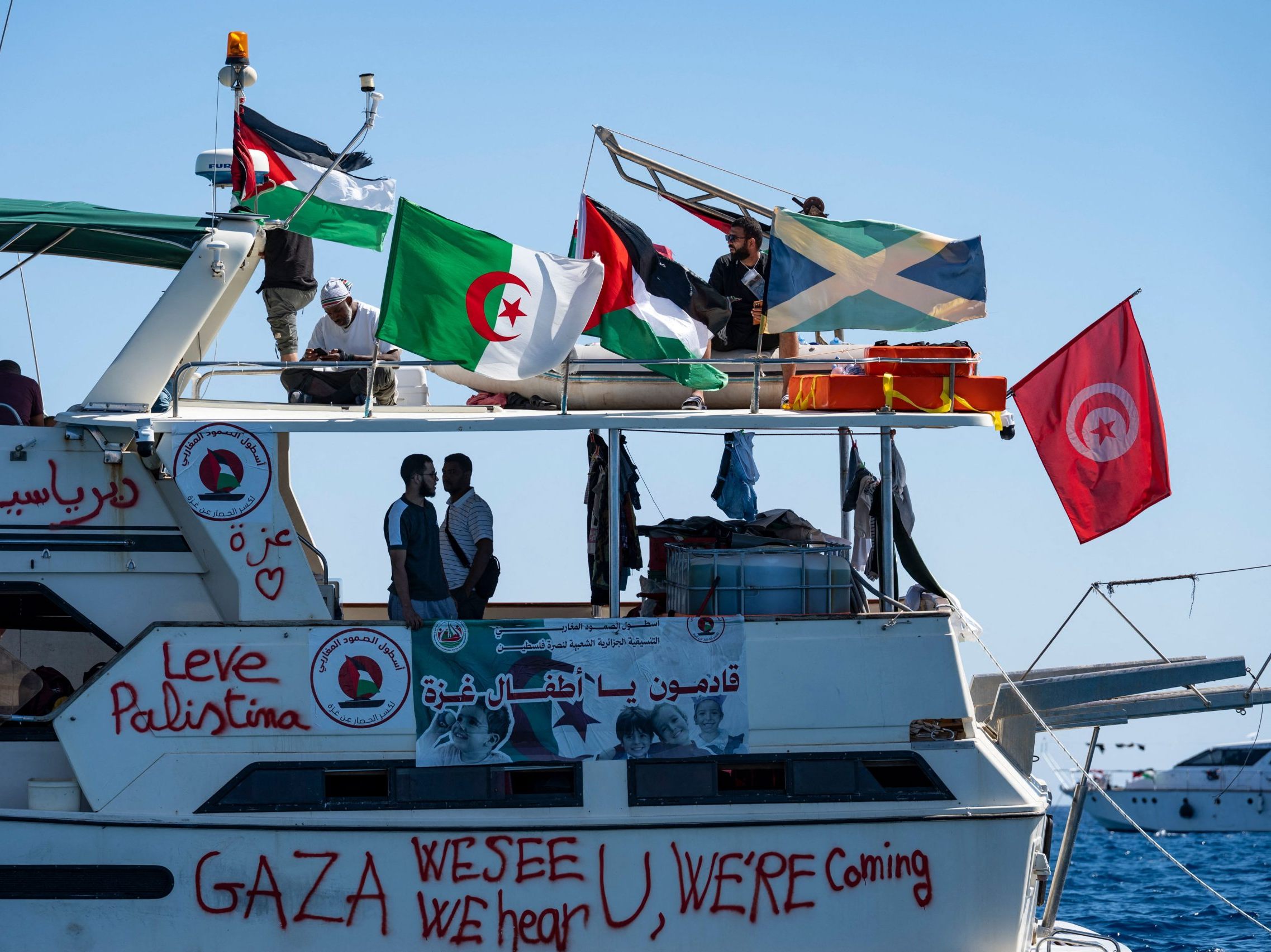 Alle festgesetzten Aktivisten wurden nach Israel gebracht und sollen von dort abgeschoben werden bzw. ausreisen.