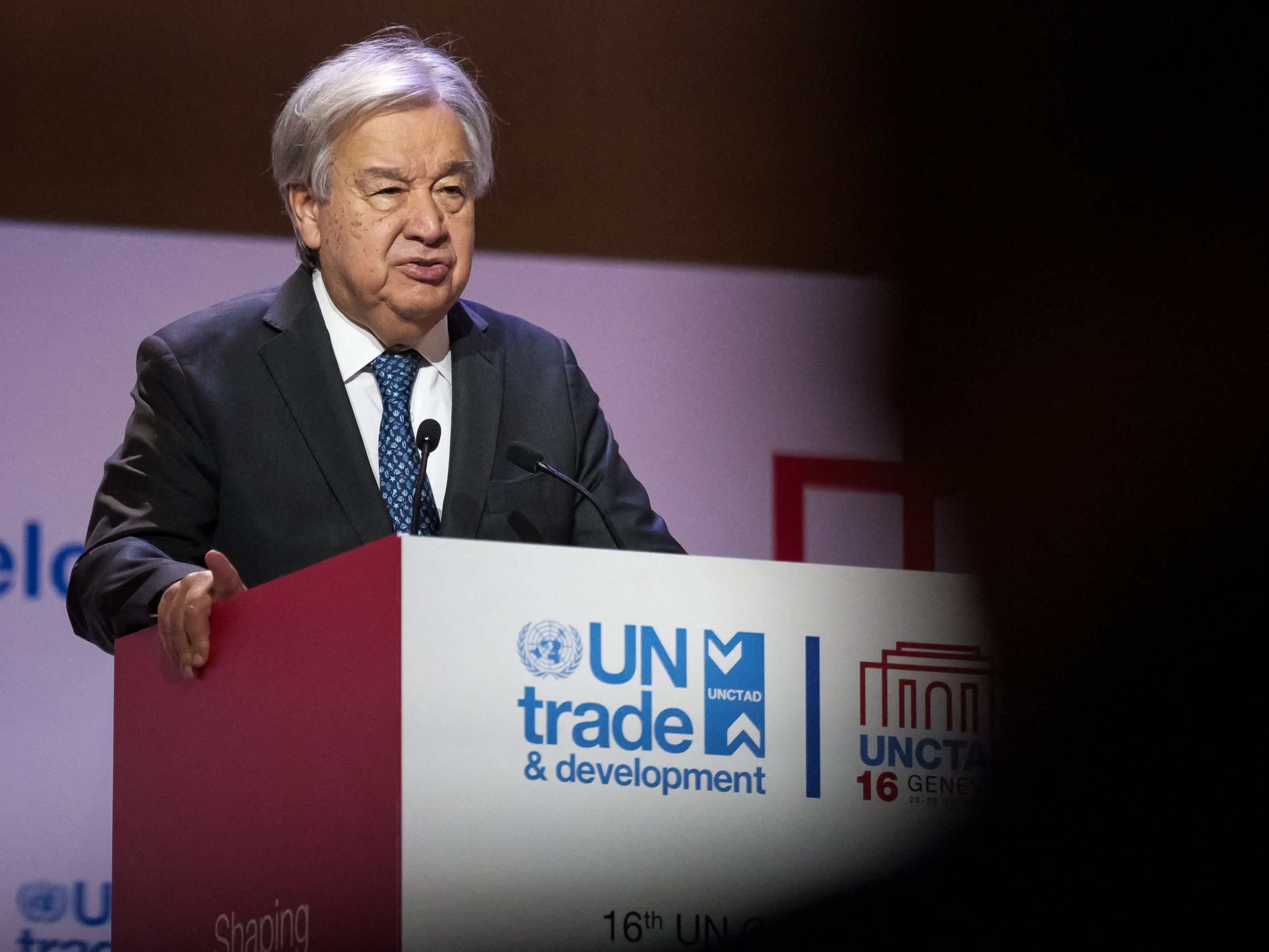 António Guterres sprach vor Weltorganisation für Meteorologie in Genf.