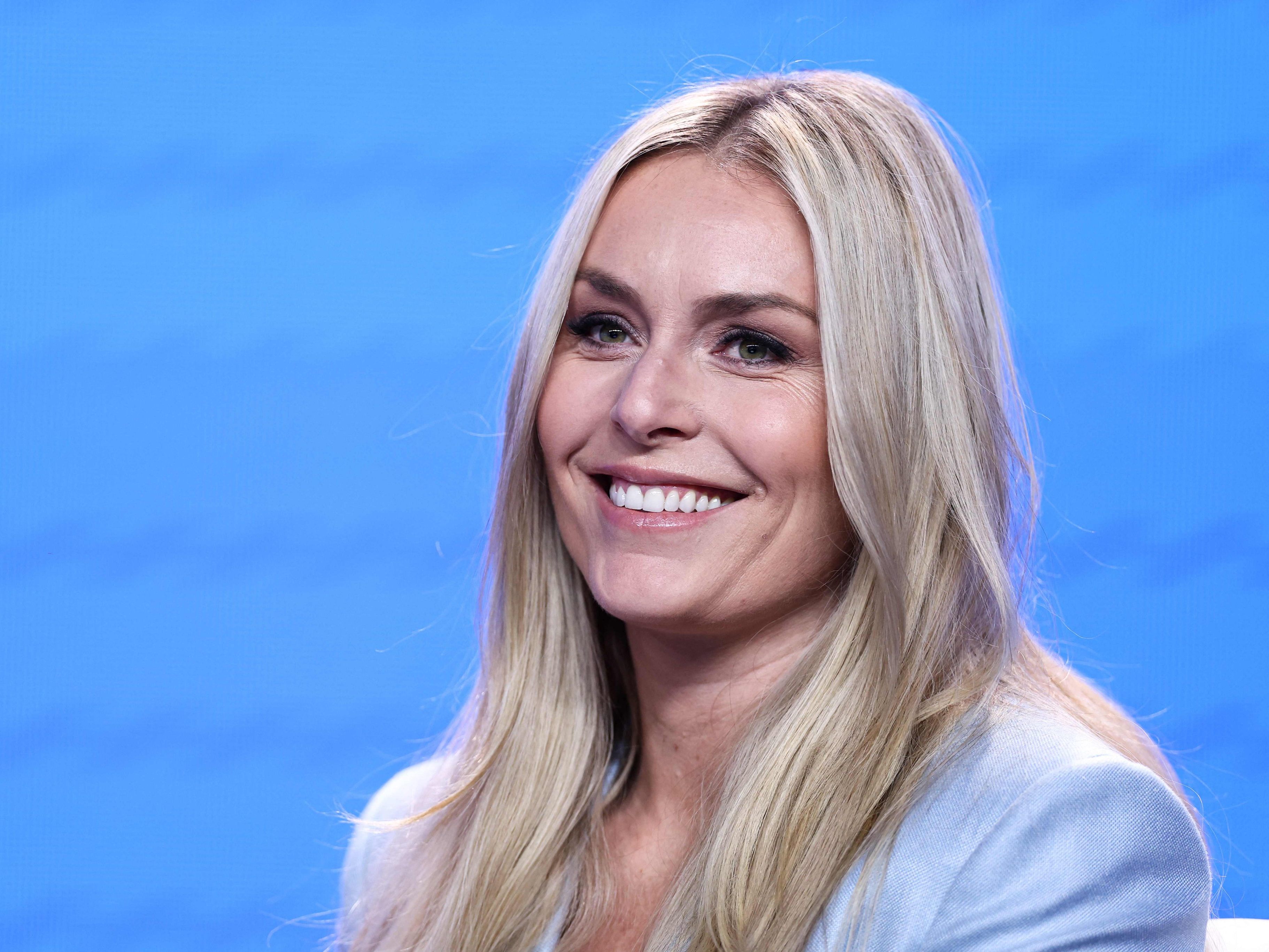 US-Skistar Lindsey Vonn beim Team-USA-Mediengipfel im Oktober in New York.