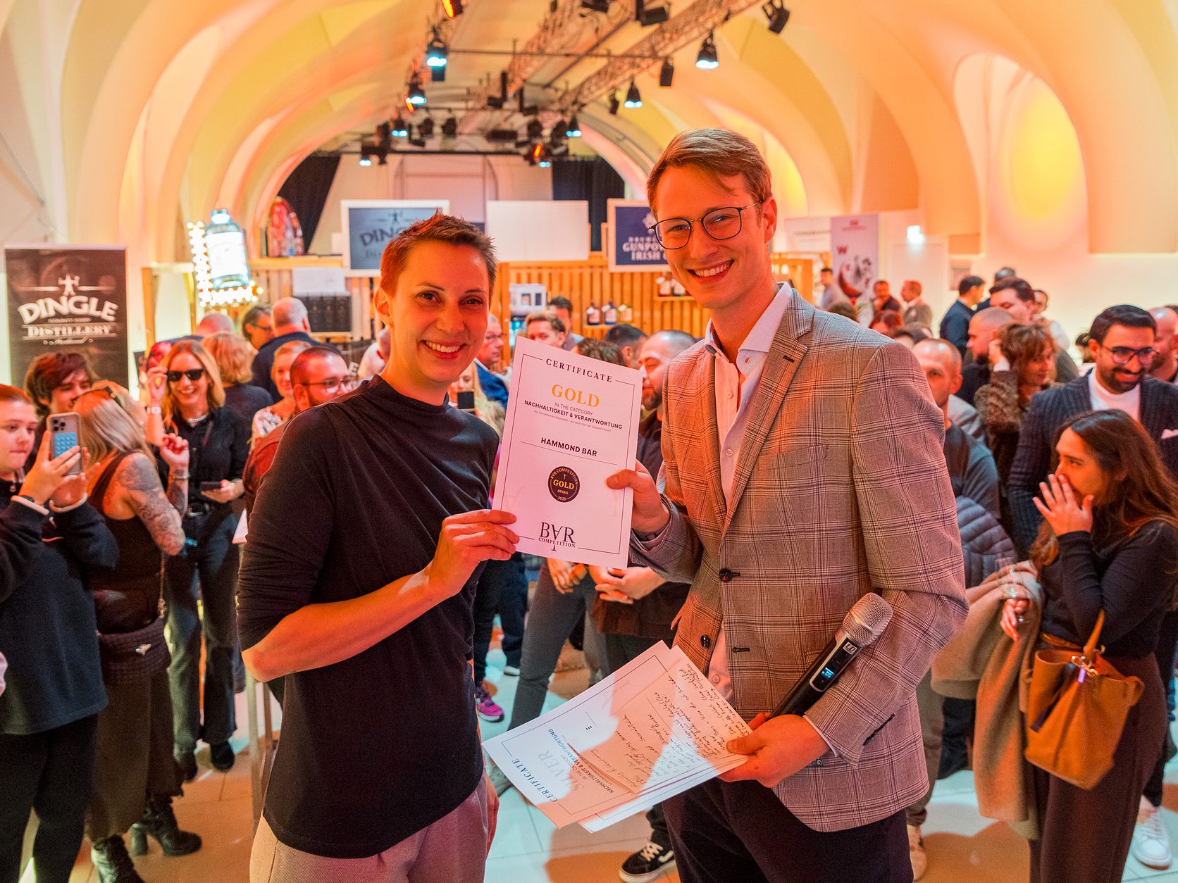 Die Hammond Bar siegte bei der "Bar Competition 2025" in der Kategorie "Nachhaltigkeit & Verantwortung" Die Hammond Bar siegte bei der "Bar Competition 2025" in der Kategorie "Nachhaltigkeit & Verantwortung"