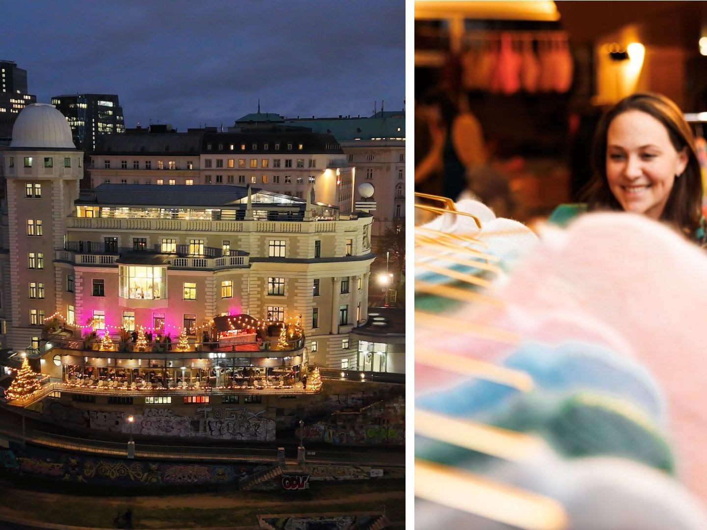 Der Eintritt zum Weihnachtsquartier in der Wiener Urania ist frei.