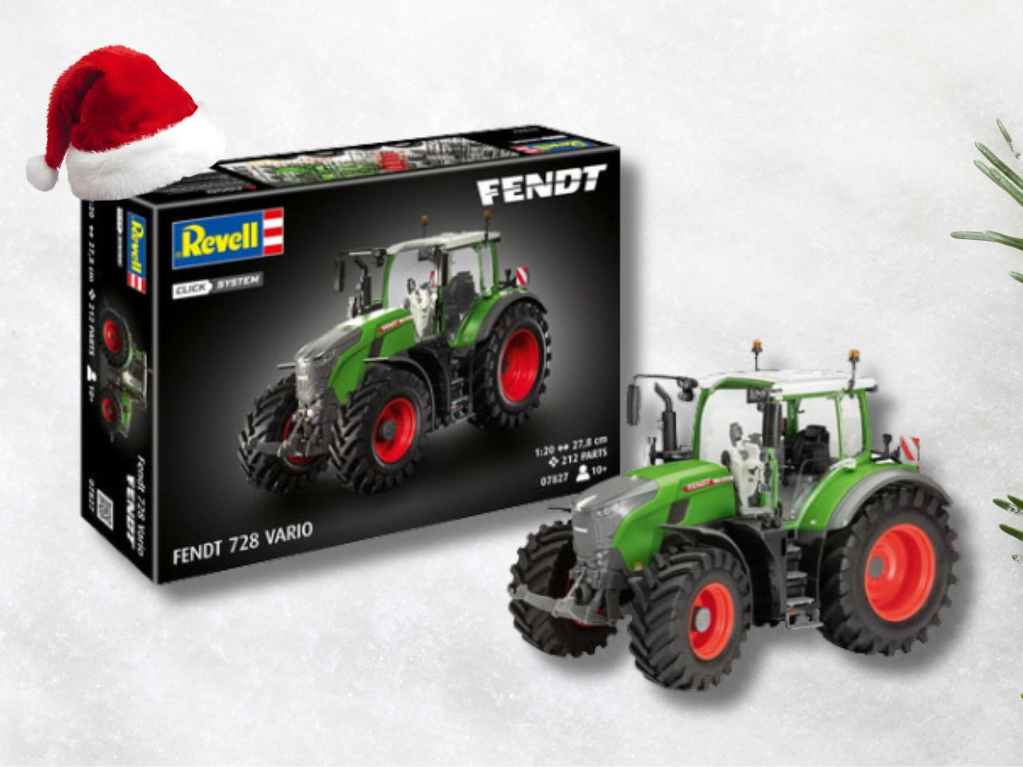 Am 6. Dezember gibt es im Adventkalender von VIENNA.at ein Fendt 728 Vario Tractor Click-System zu gewinnen.