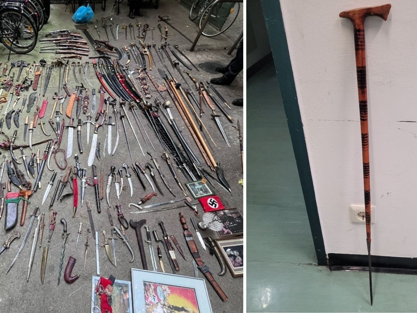 Brisanter Fund bei einem Rettungseinsatz in Wien-Josefstadt.