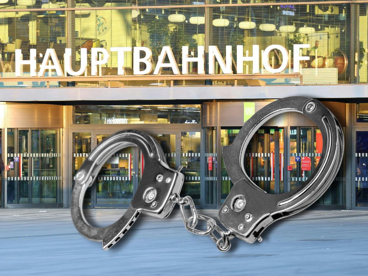 Für drei Männer klickten nach einem Ladendiebstahl die Handschellen.