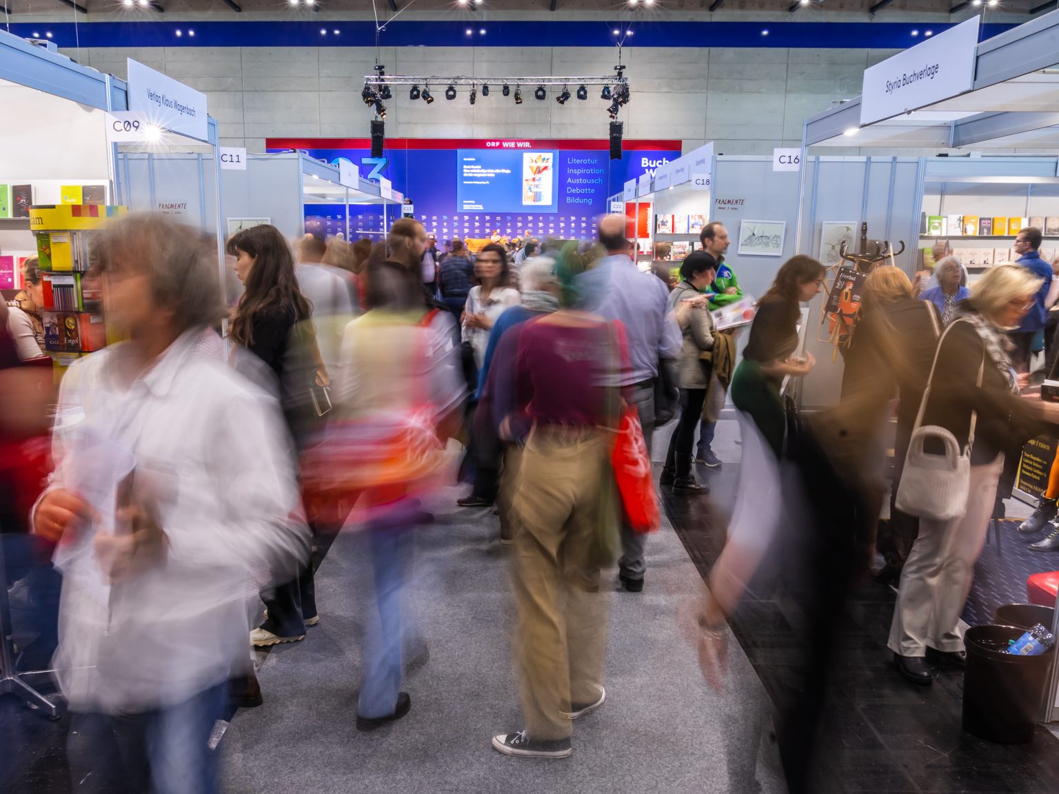Auch heuer werden wieder zahlreiche Besucher bei der Buch Wien erwartet.