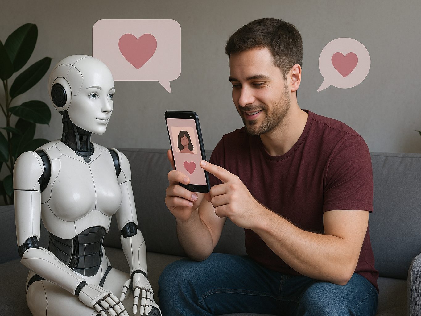 Liebe auf Klick: Was hinter dem KI-Hype in der Erotikbranche steckt Liebe auf Klick: Was hinter dem KI-Hype in der Erotikbranche steckt
