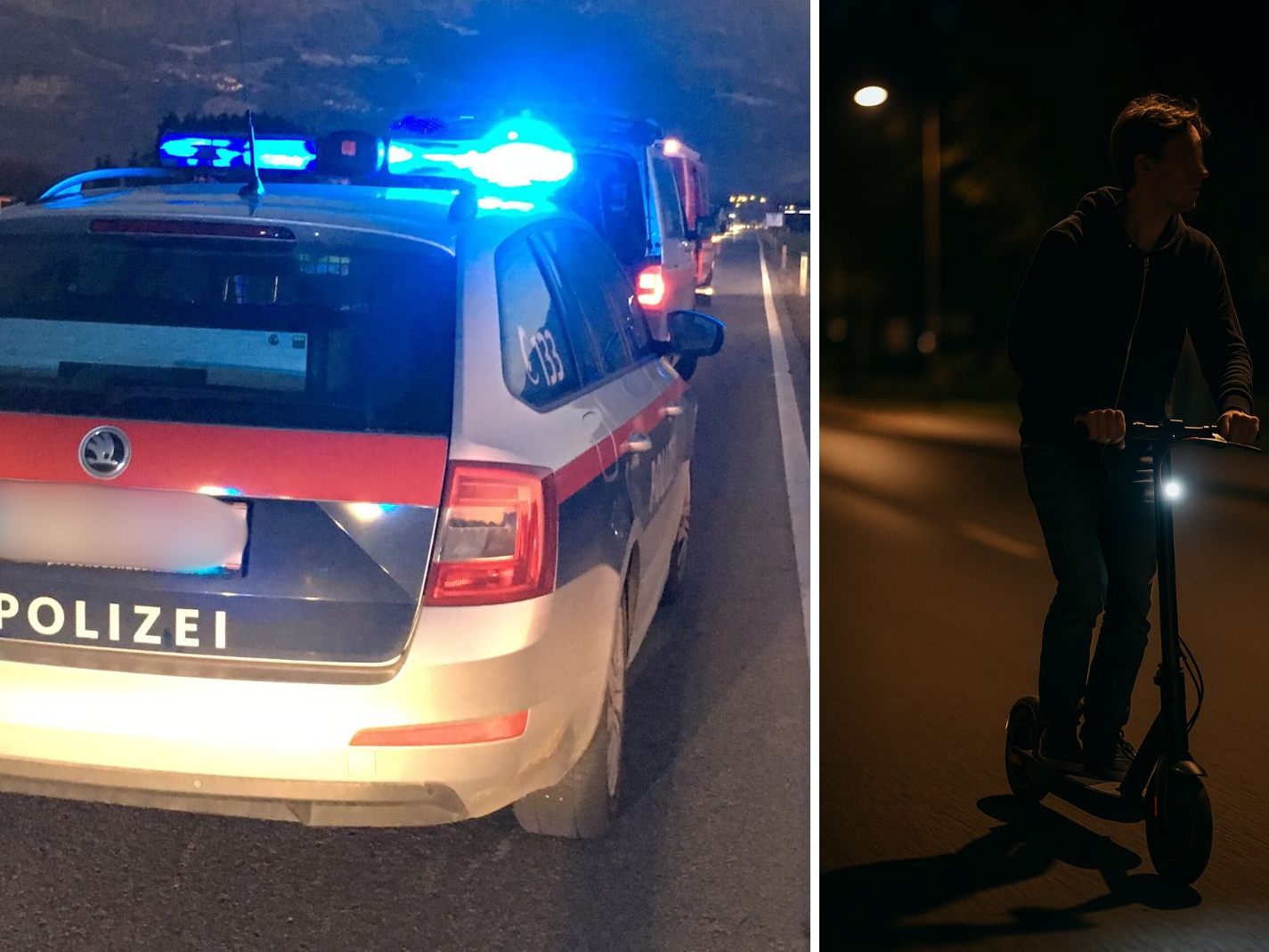 Jugendliche lieferten sich eine kurze Verfolgungsjagd mit der Polizei.