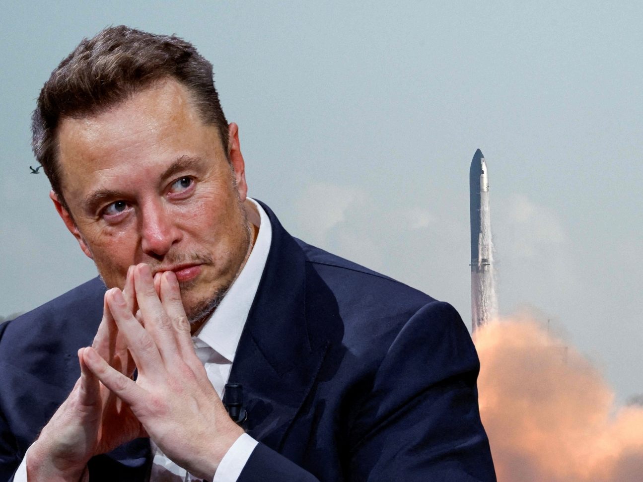 ESA-Generaldirektor Josef Aschbacher (rechts im Bild) will mit neuen Raketenprojekten Europas Rückstand auf SpaceX-Gründer Elon Musk aufholen.