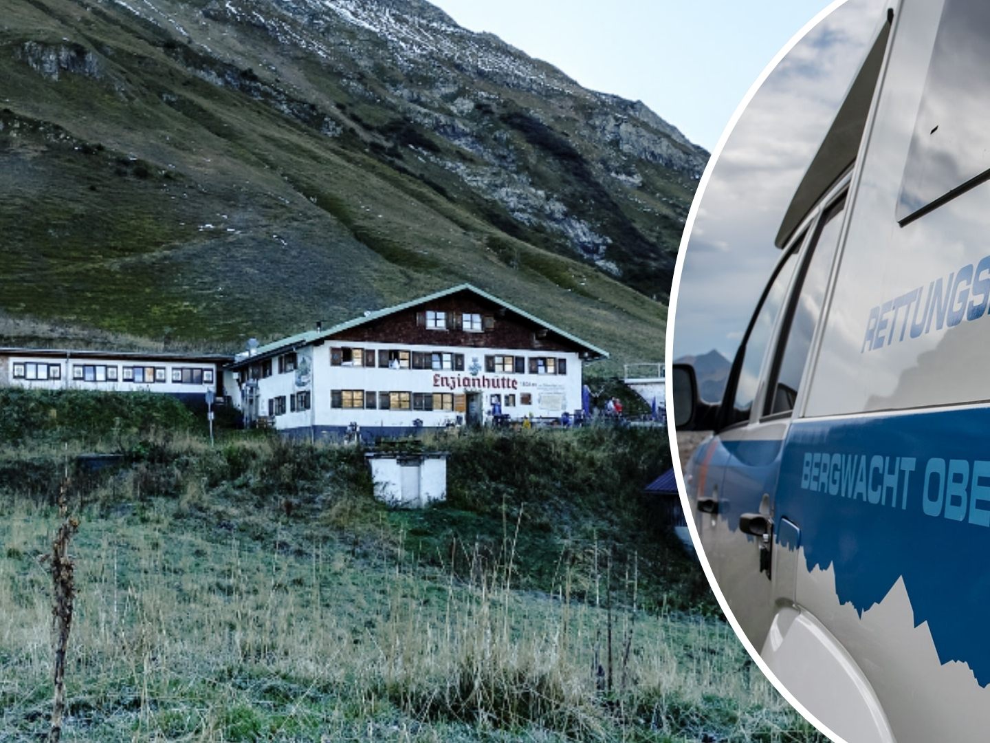 Die Enzianhütte befindet sich in den Allgäuer Alpen auf 1804 Metern Höhe.