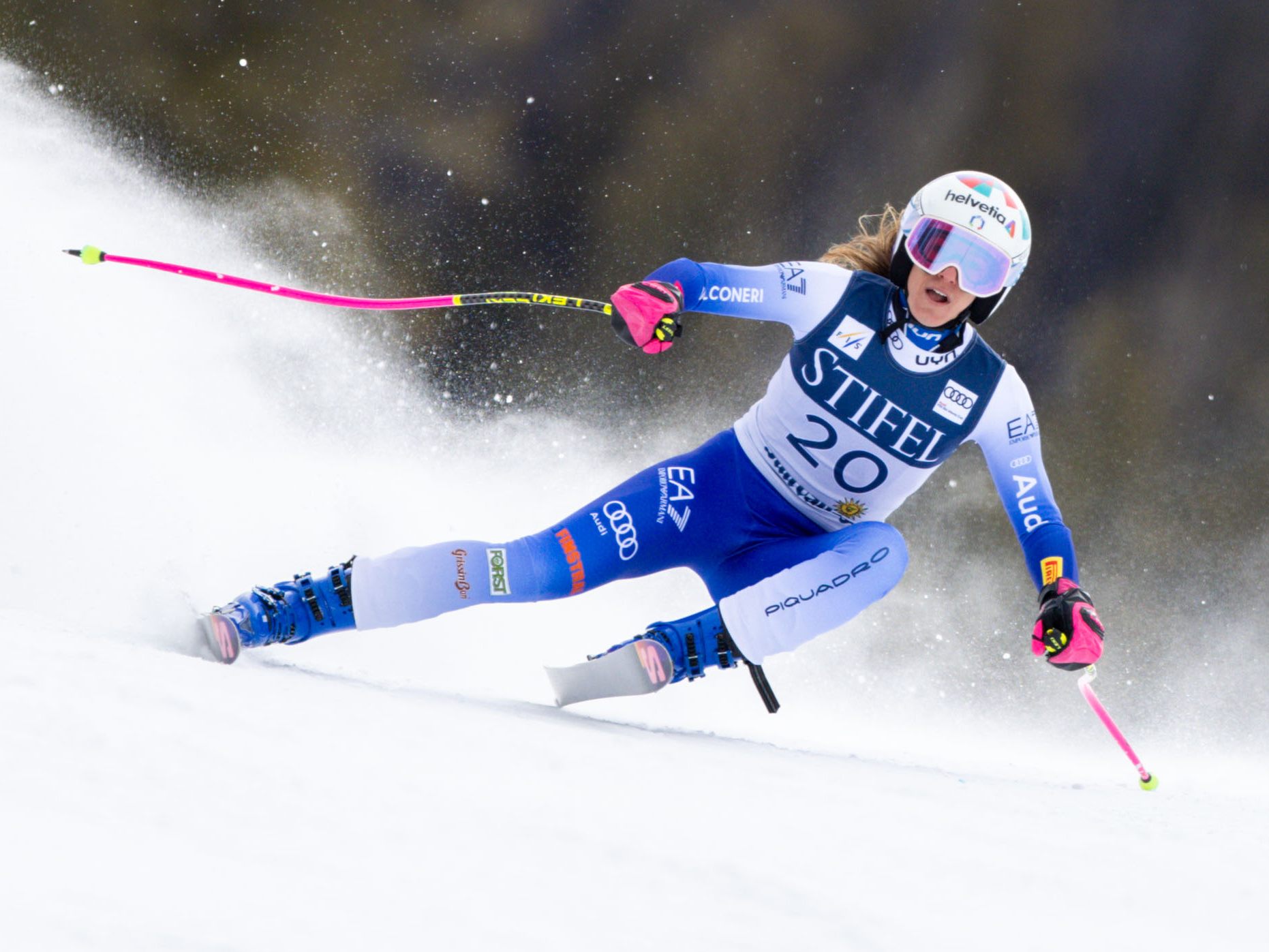 Bassino beim Super-G im Sun Valley in Idaho (USA)