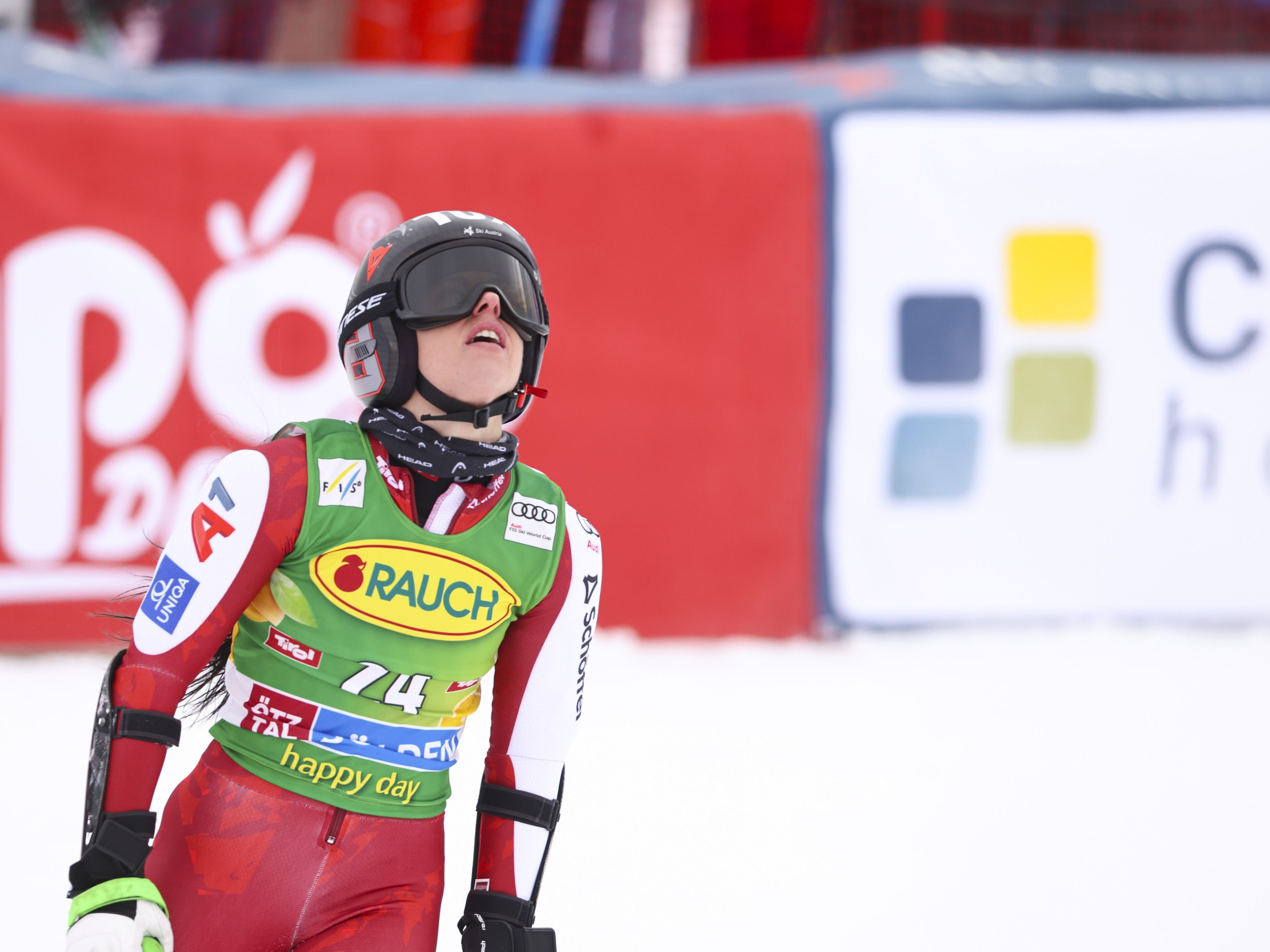 Stephanie Brunner fuhr in Sölden auf den 23. Platz.