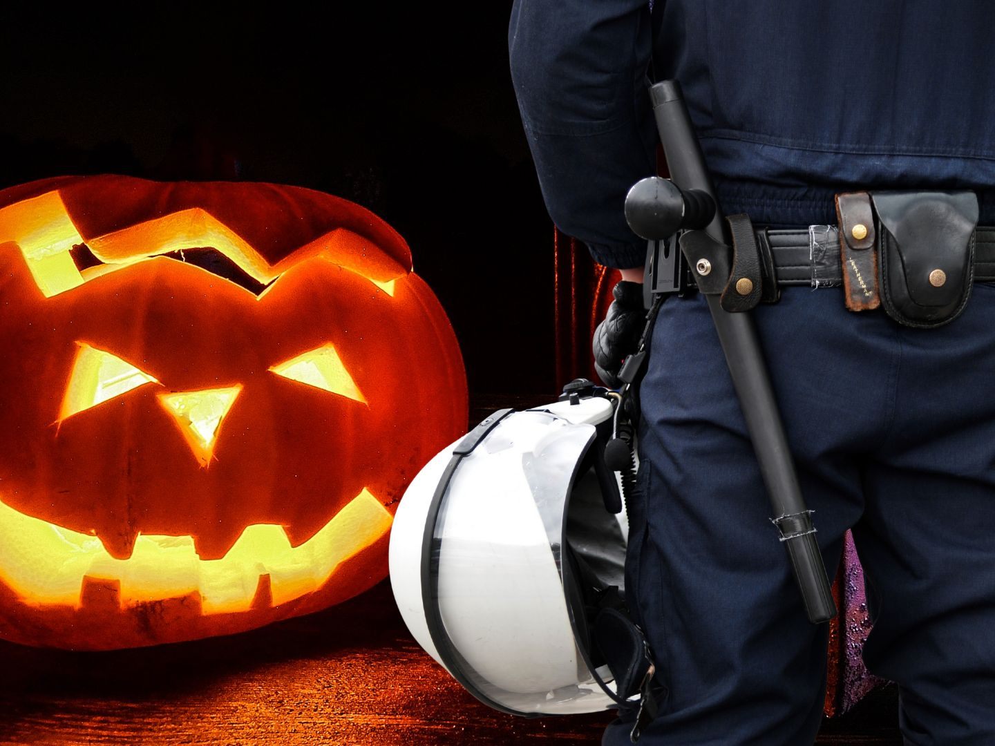 Die Polizei warnt vor Halloween-Streichen.