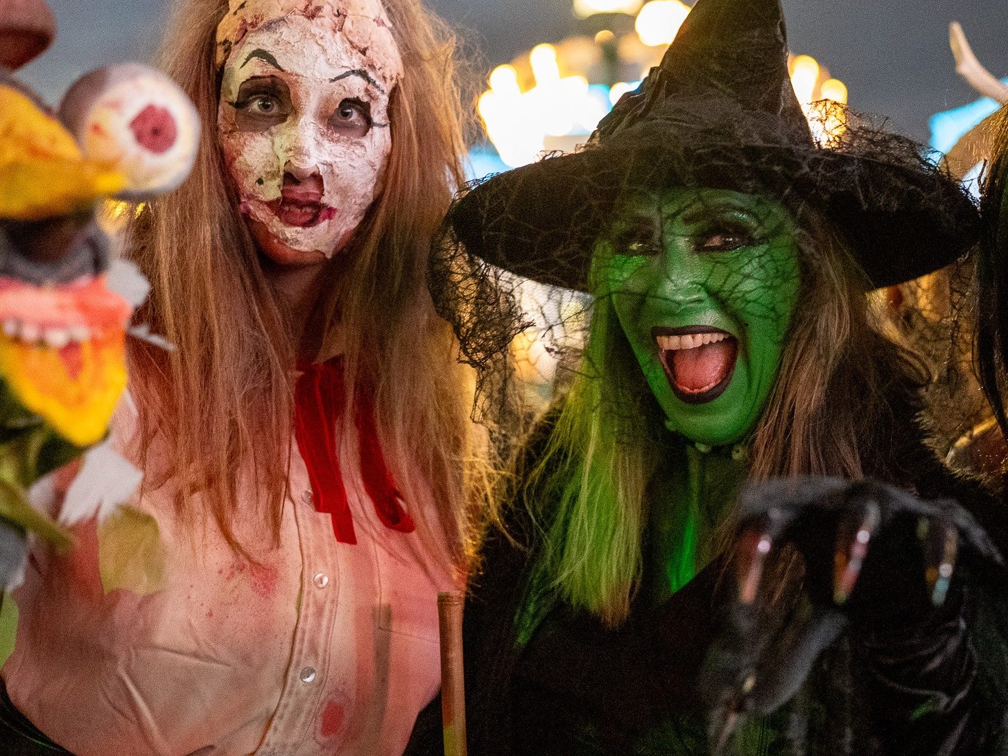 Große Halloween-Feier im Wiener Prater.