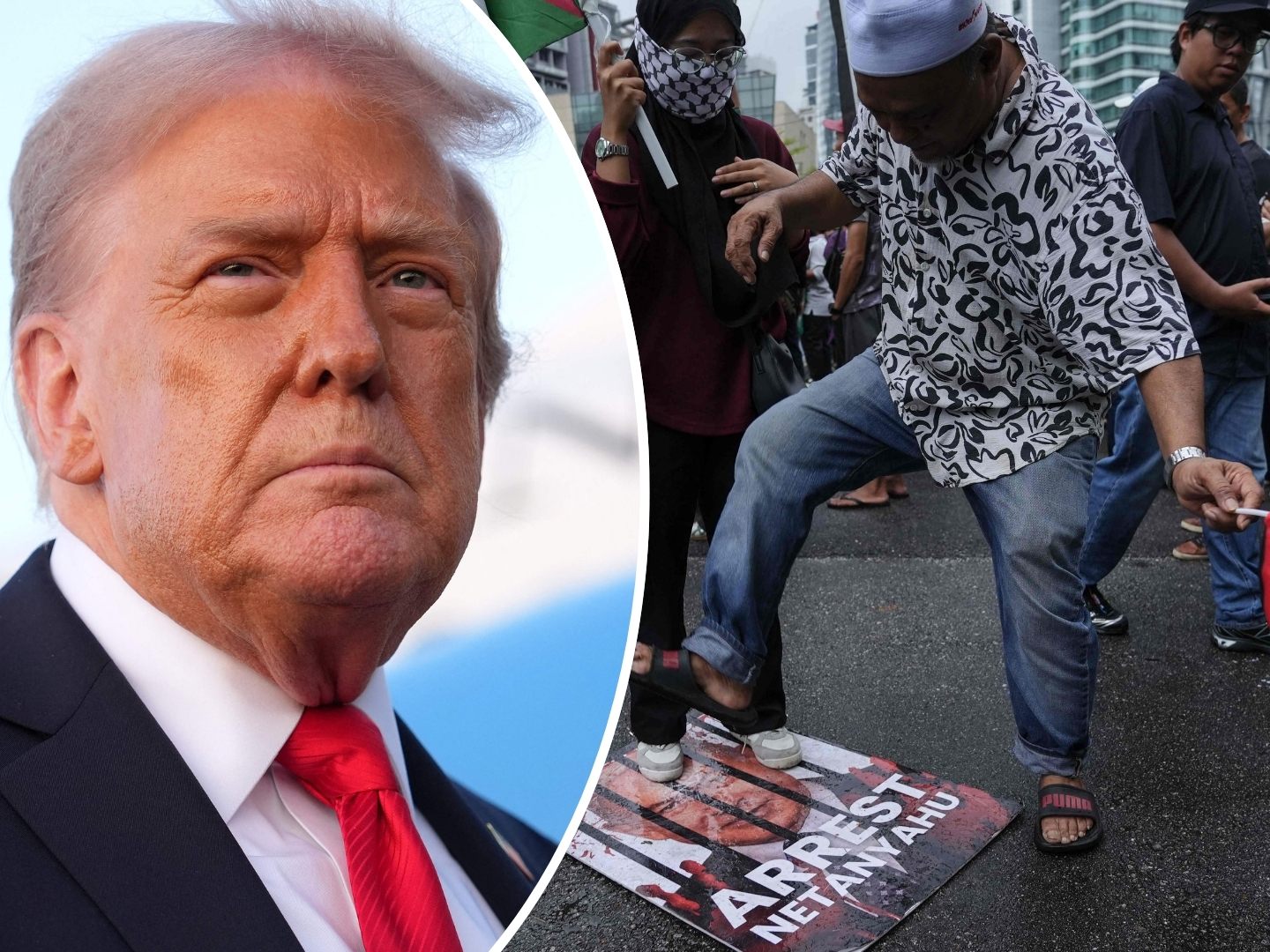 Trump gab den Hamas "zwei bis drei Tage" zur Entscheidung über den Plan. Trump gab den Hamas "zwei bis drei Tage" zur Entscheidung über den Plan.